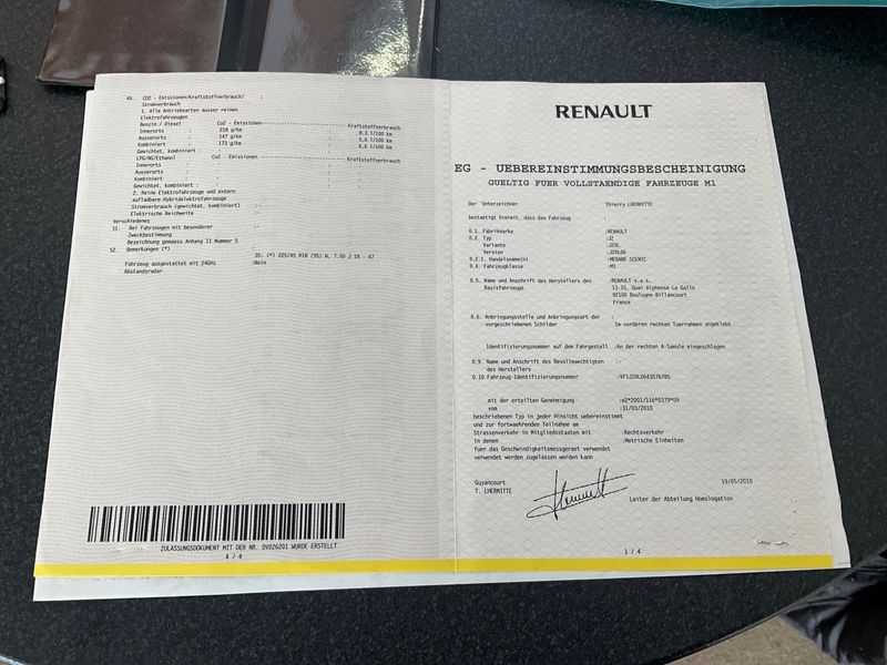 Renault Scenic 2.0 dCi Luxe — zdjęcie 6
