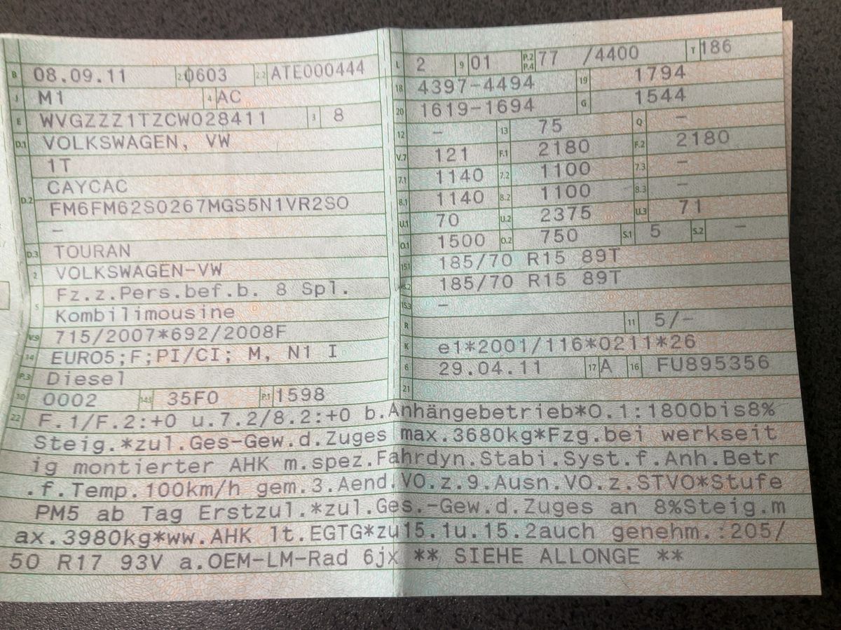 Volkswagen Touran d'occasion