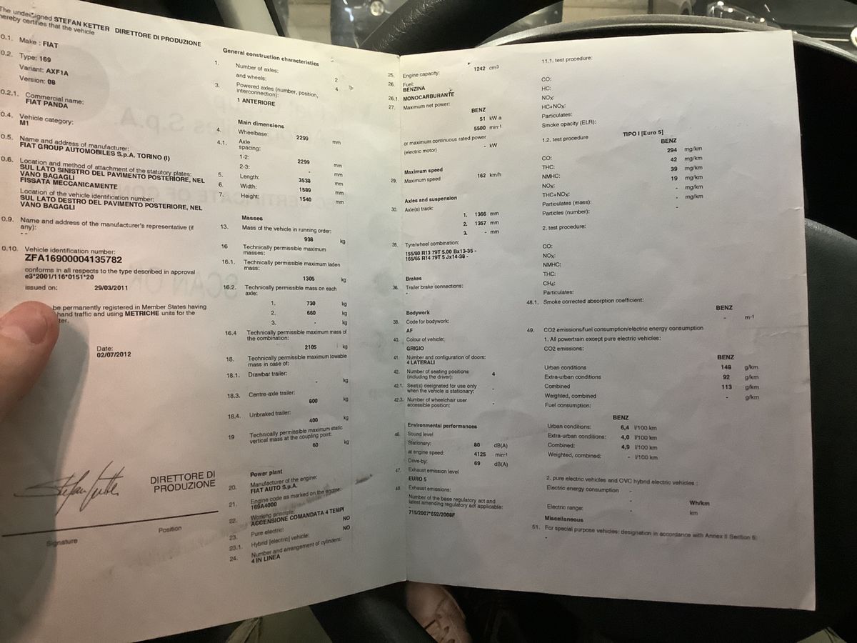 Fiat Panda d'occasion