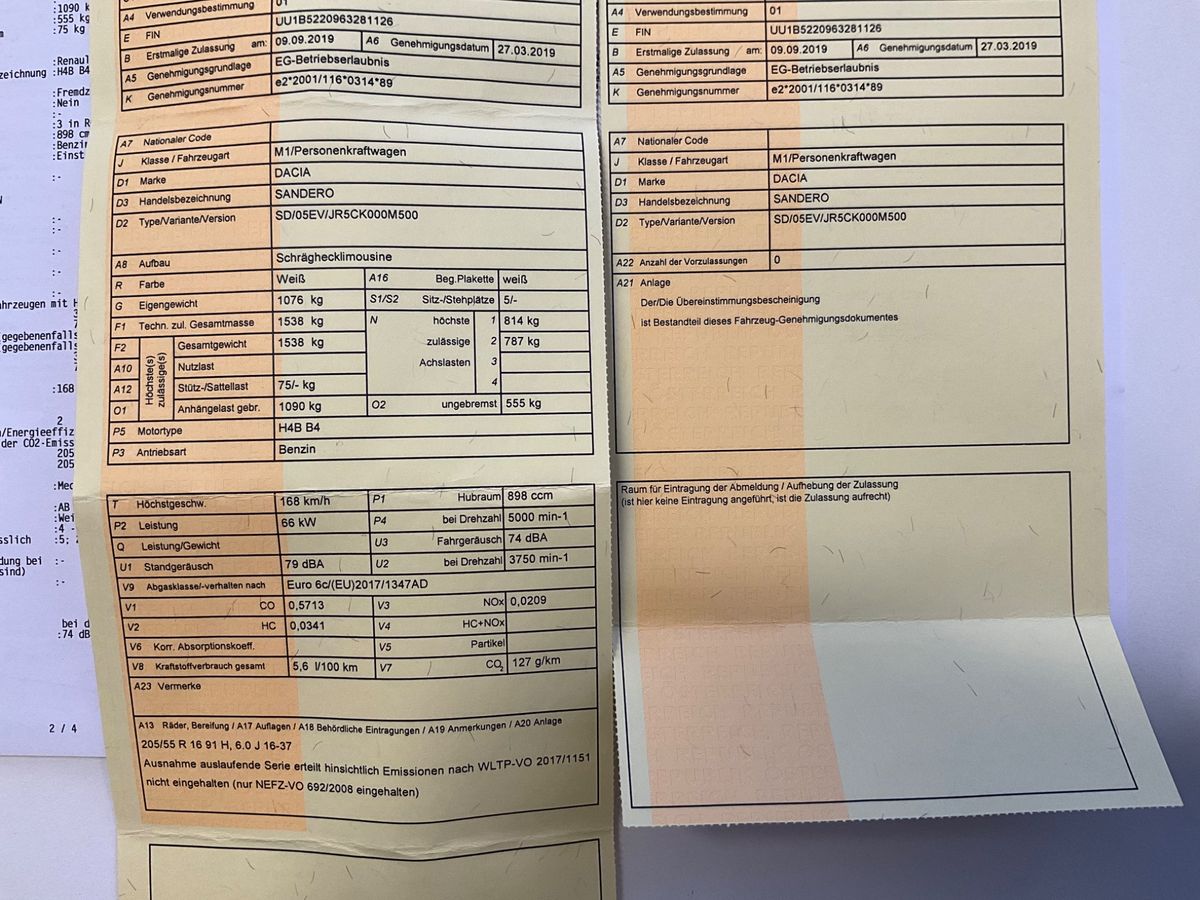 Dacia Sandero 0.9 TCe Stepway Charisma