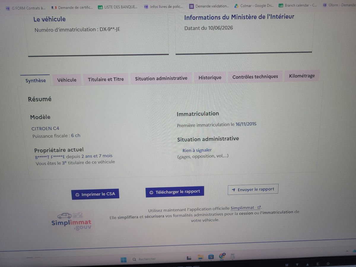 Citroen C4 d'occasion