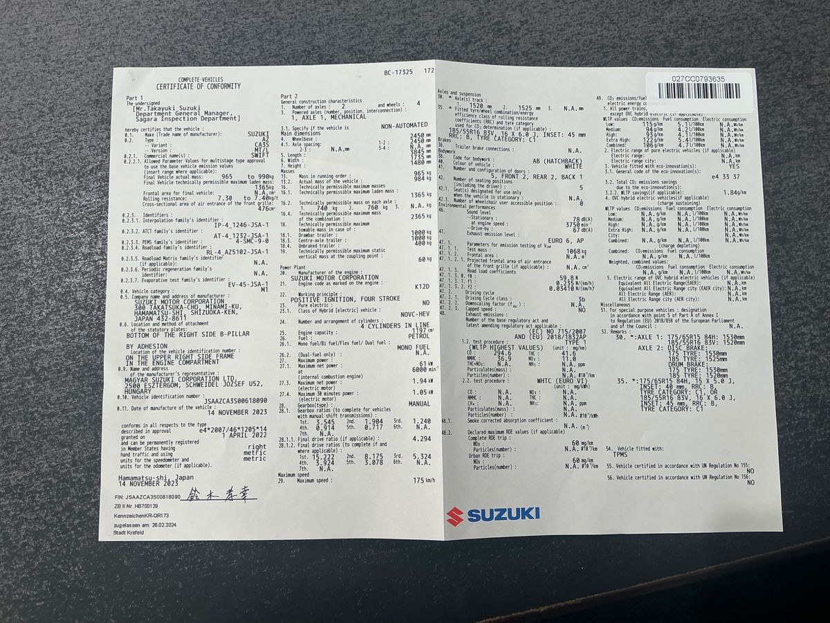 Suzuki Swift d'occasion