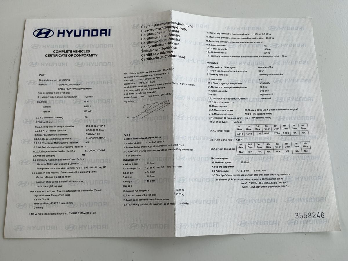 Hyundai i30 d'occasion