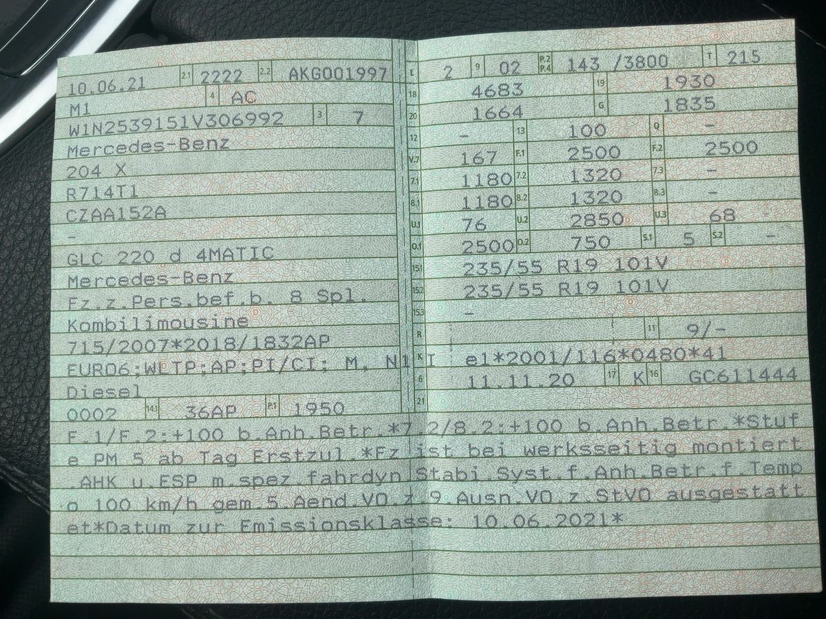 Mercedes-Benz GLC-Klasse d'occasion