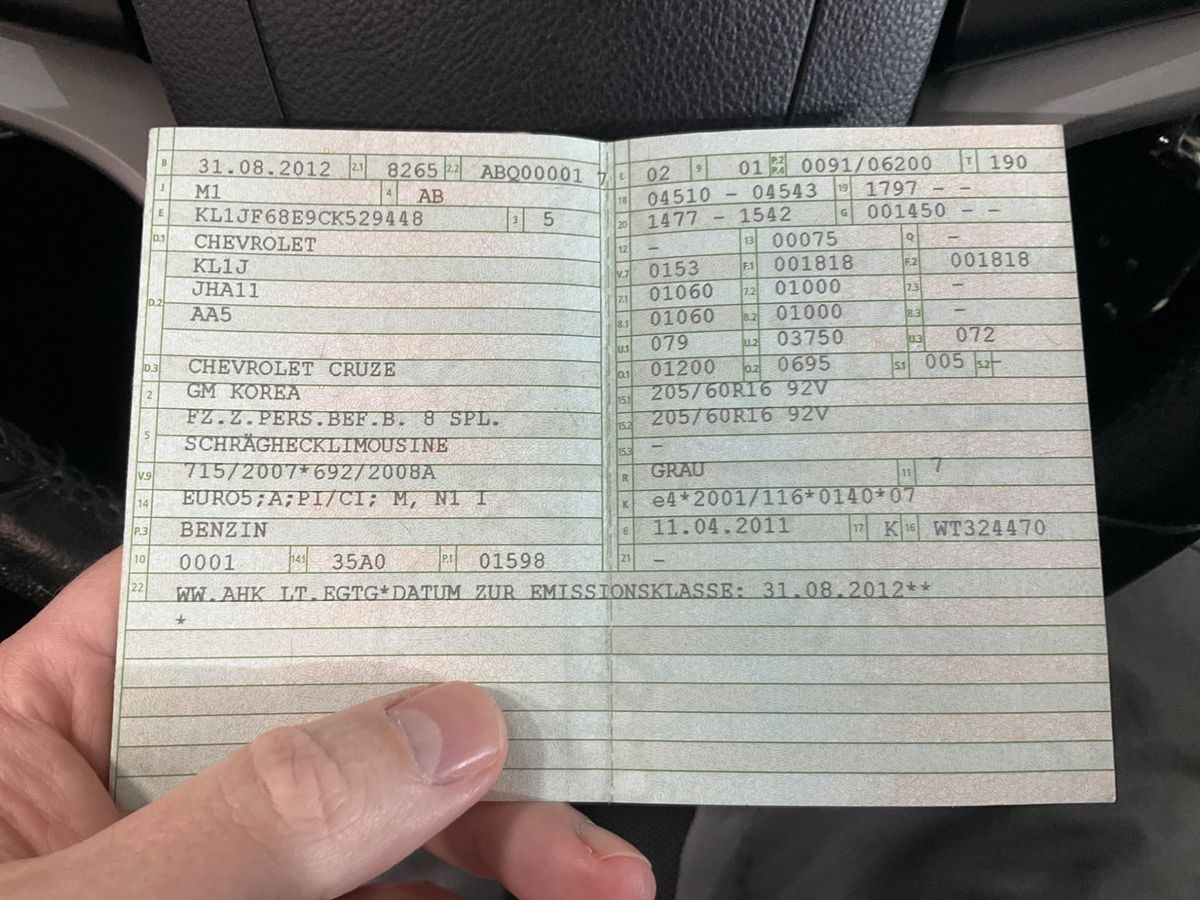 Chevrolet Cruze d'occasion