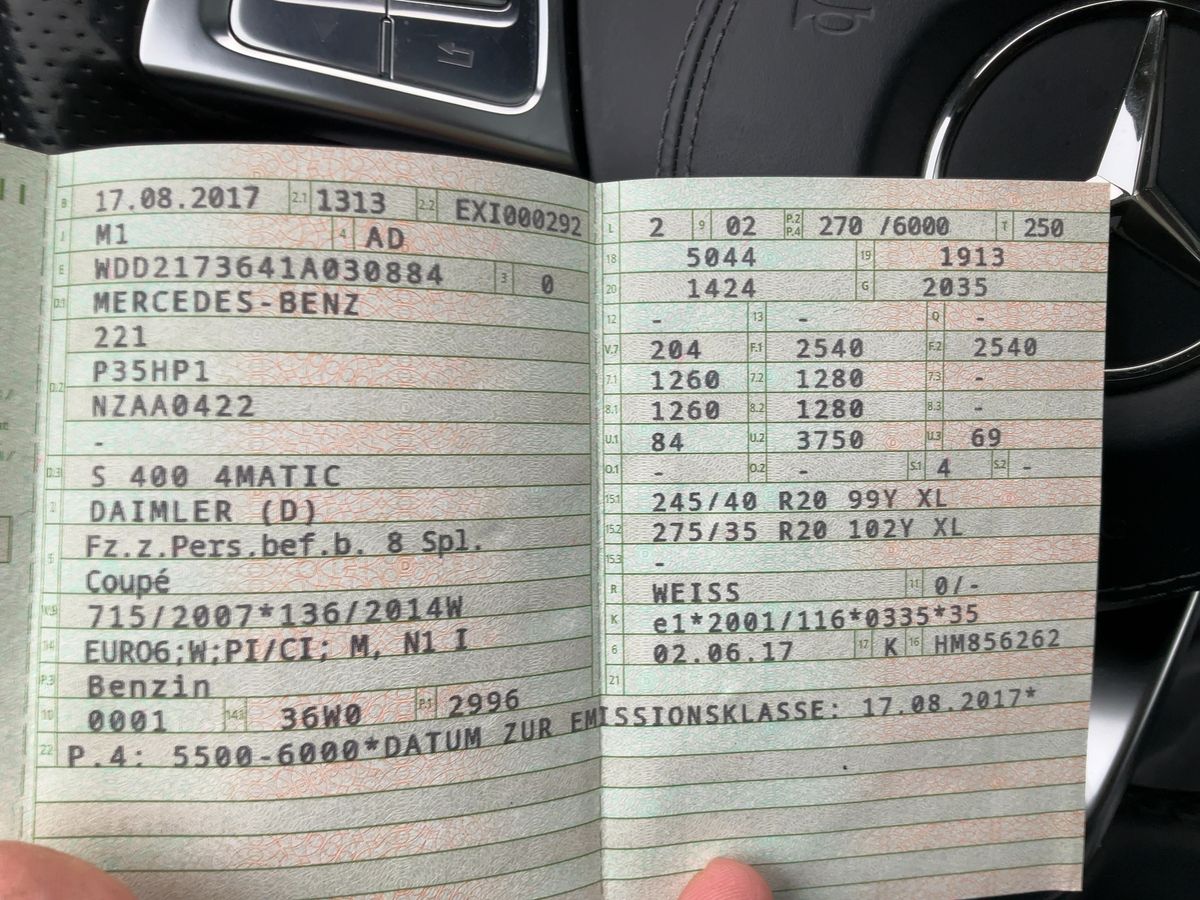 Mercedes-Benz S-Klasse d'occasion