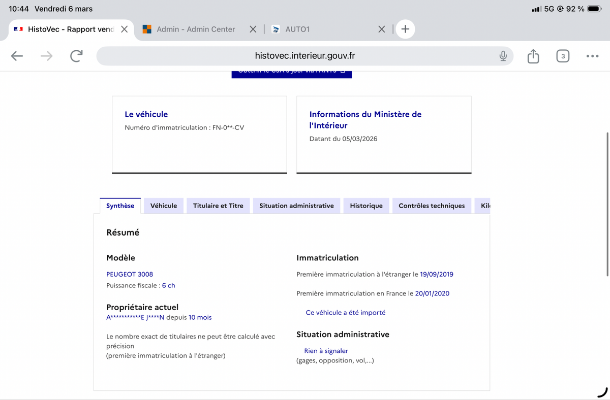 Peugeot 3008 d'occasion