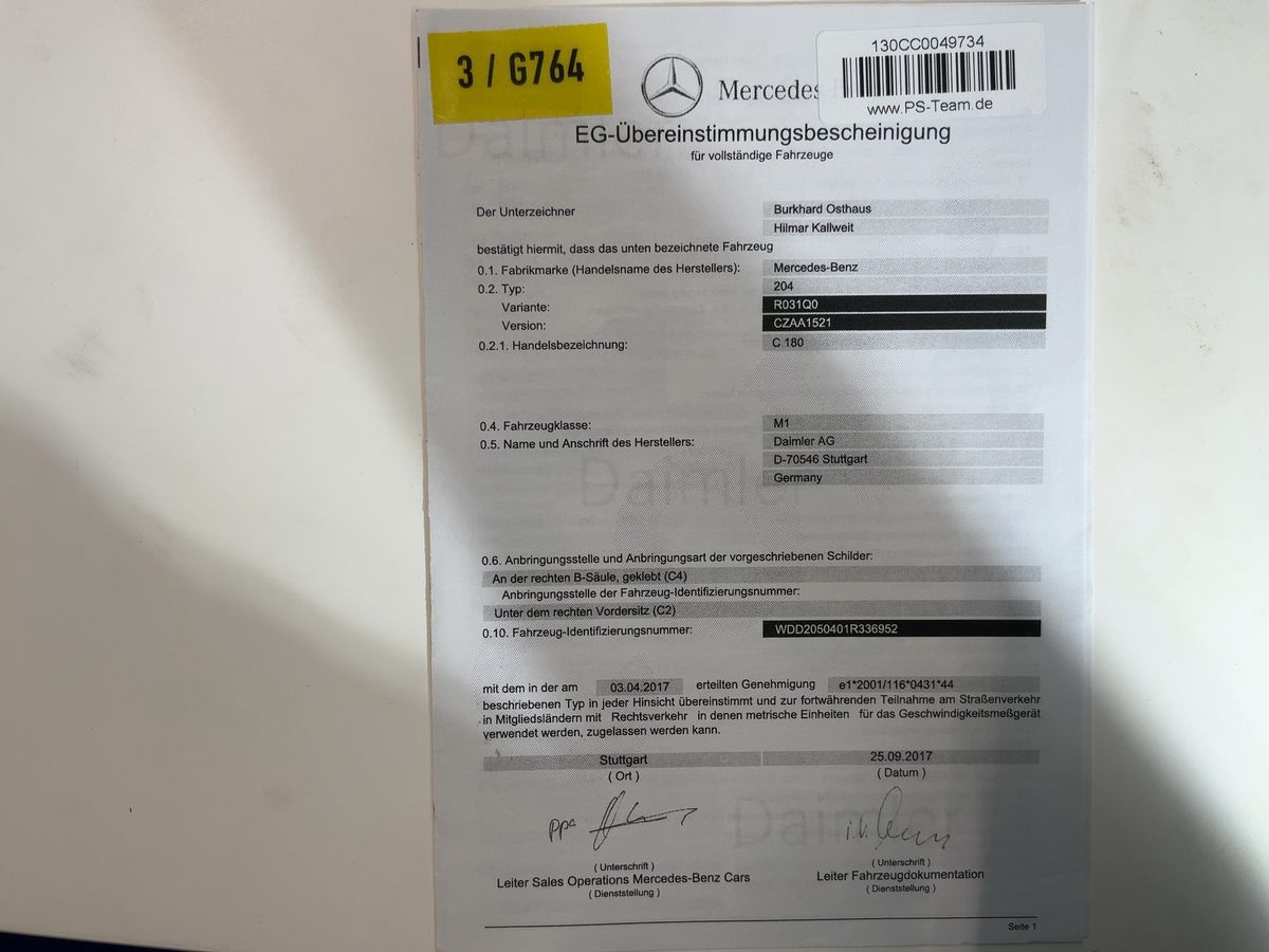 Mercedes-Benz C-Klasse d'occasion