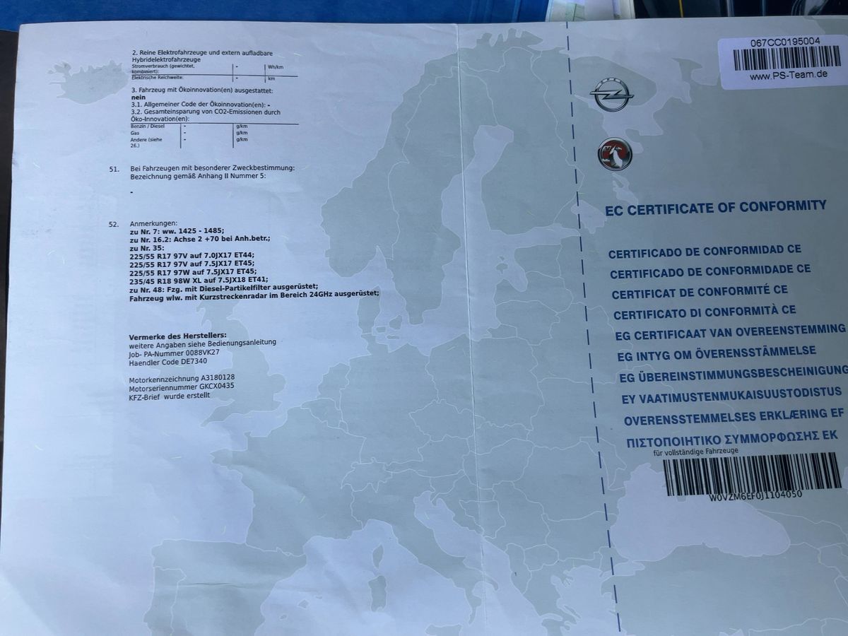 Opel Insignia d'occasion