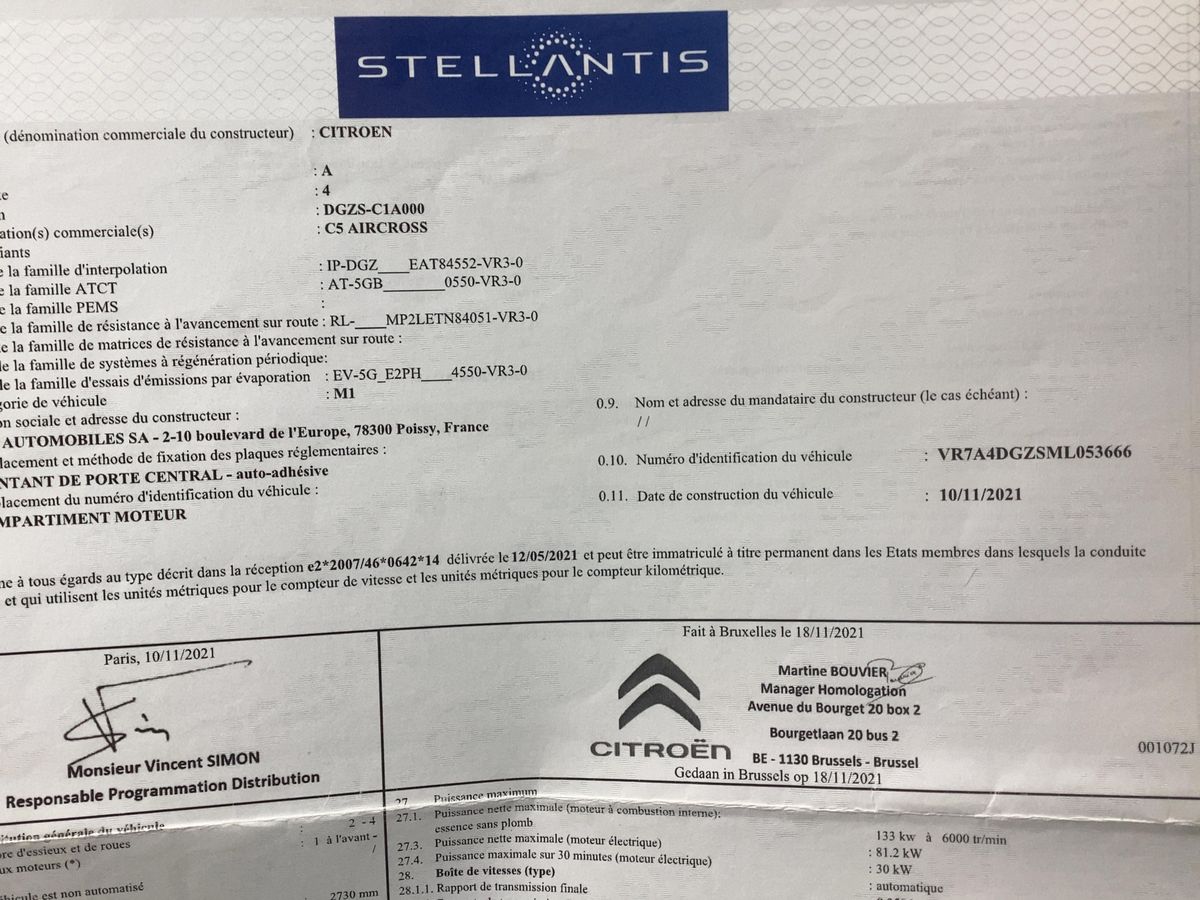 Citroen C5 d'occasion