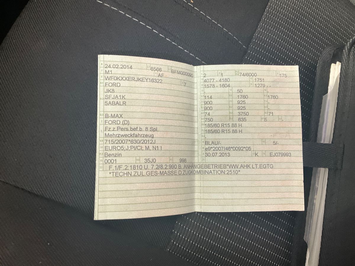 Ford B-Max d'occasion