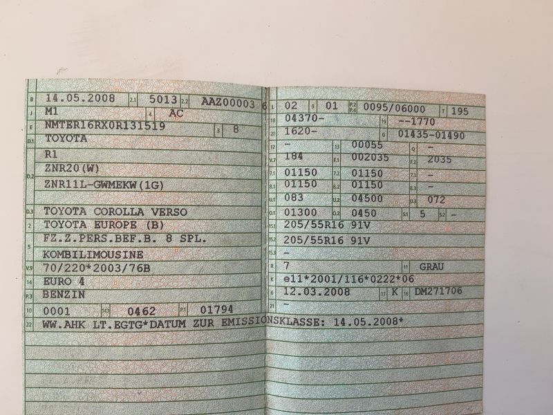 Toyota Corolla Verso 1.8 Team — zdjęcie 15