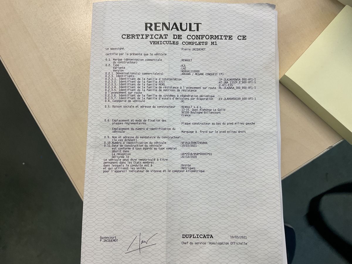Renault Arkana d'occasion