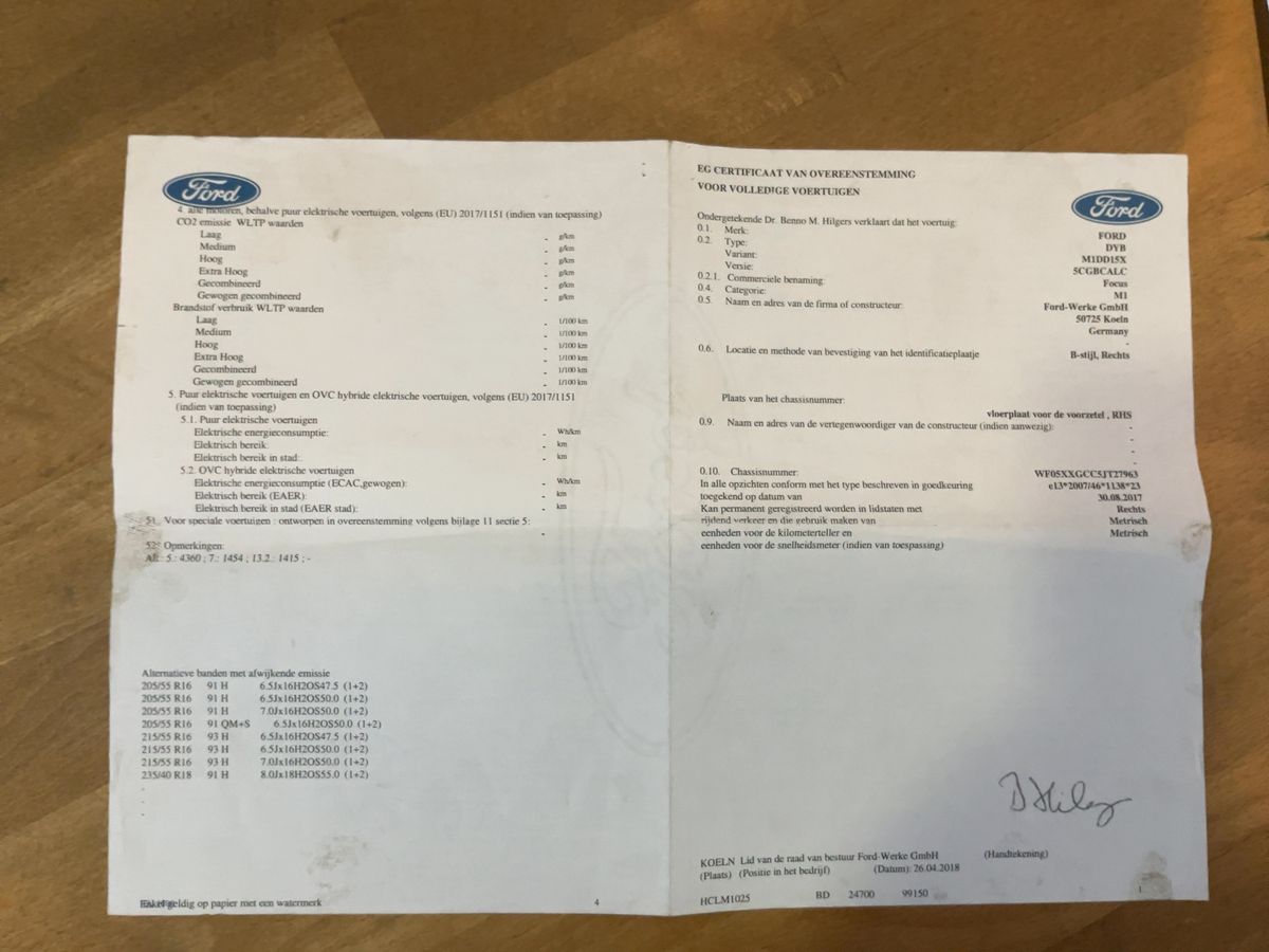 Ford Focus d'occasion