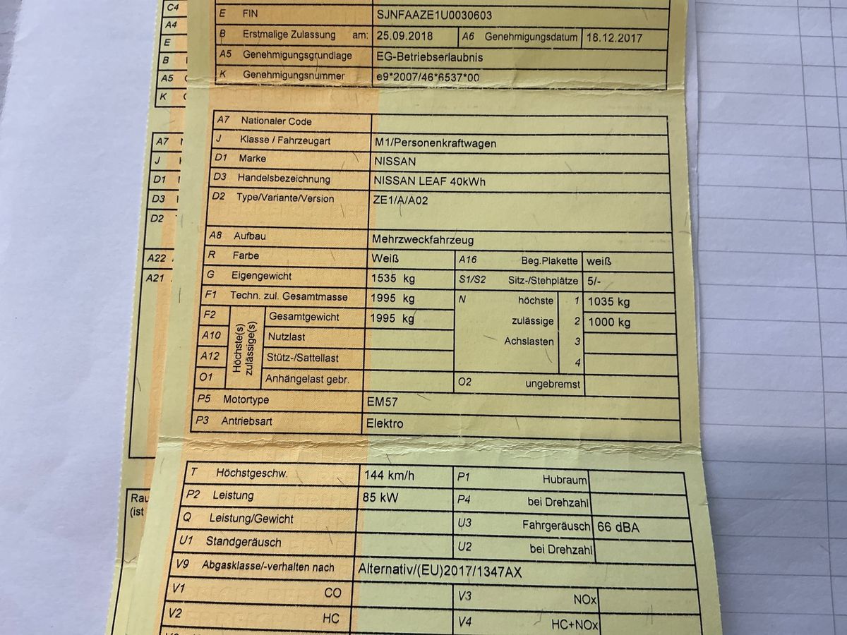 Nissan Leaf d'occasion