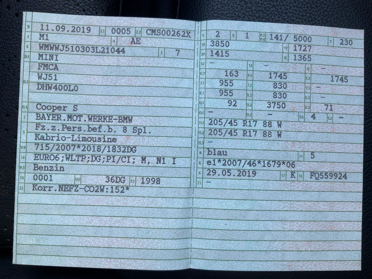 MINI Cabrio d'occasion