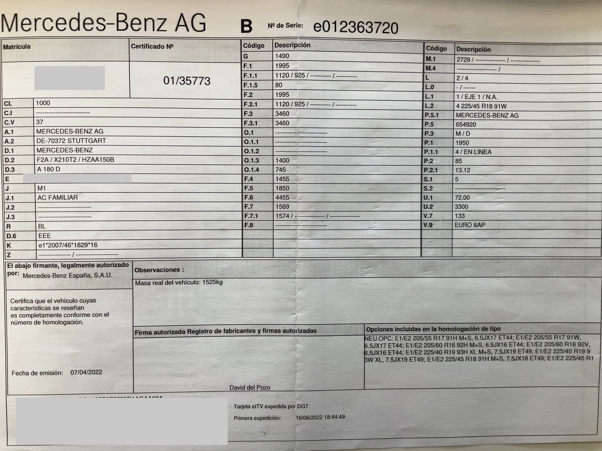 Mercedes-Benz A-Klasse d'occasion