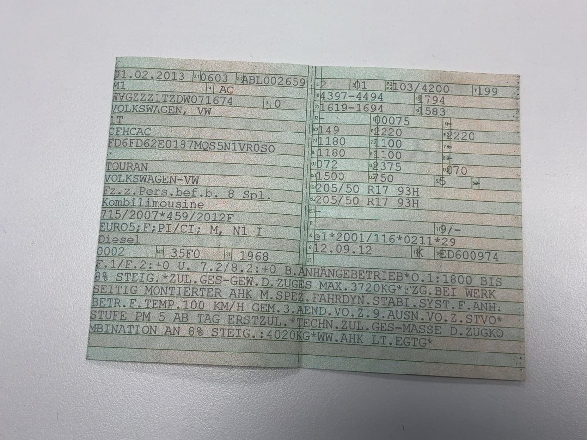 Volkswagen Touran 2.0 TDI Match