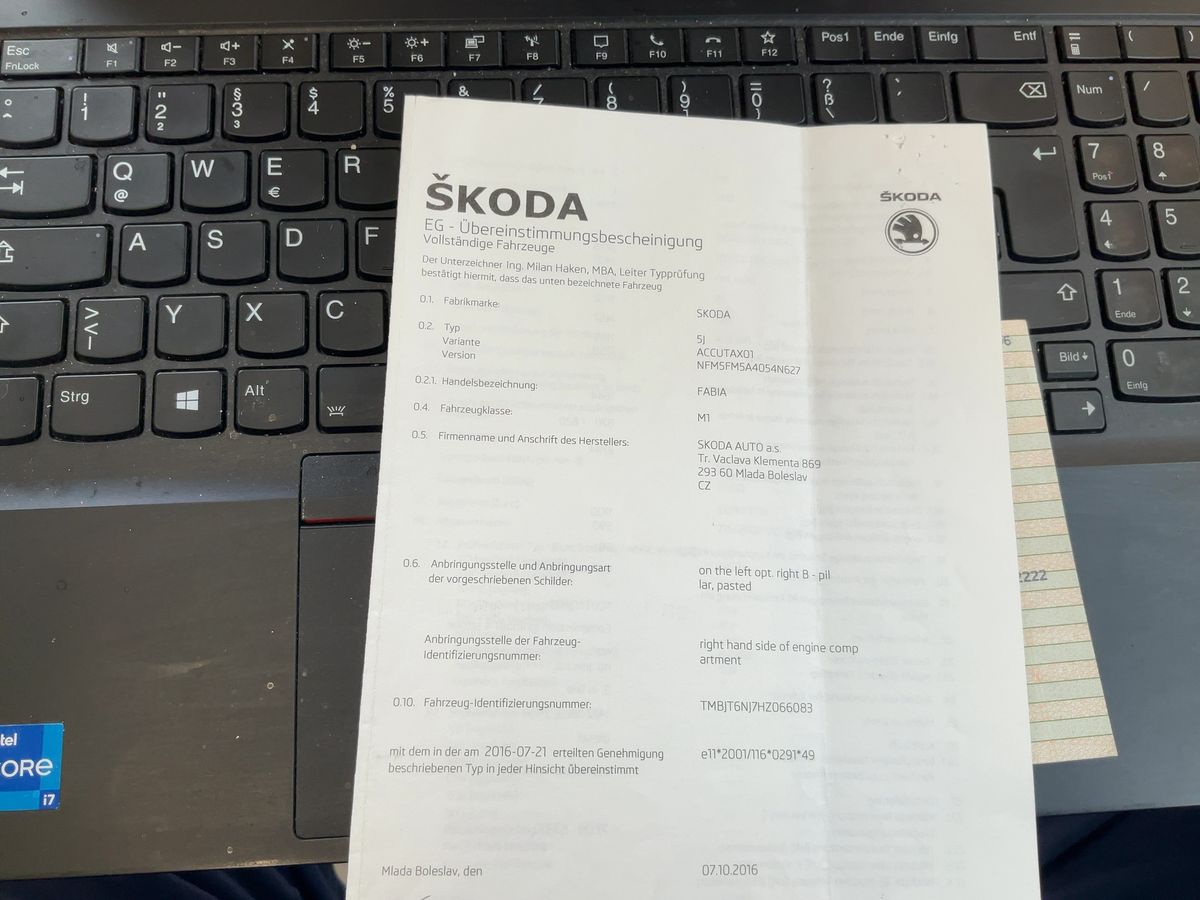 Skoda Fabia d'occasion