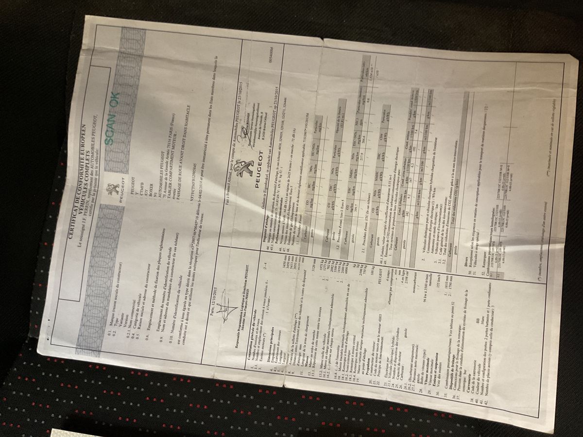 Peugeot Boxer d'occasion