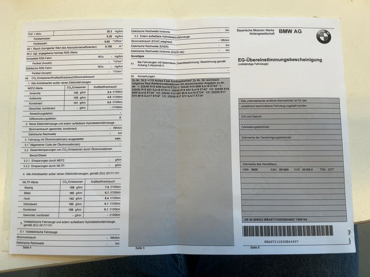 BMW 3er 320d GT Sport Line