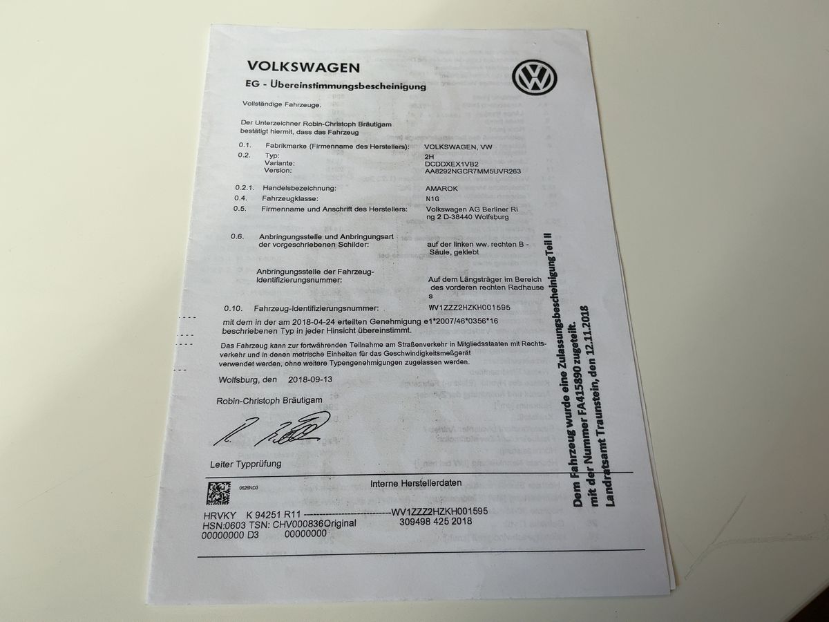 Volkswagen Amarok 3.0 V6 TDI Highline DoubleCab 4Motion
