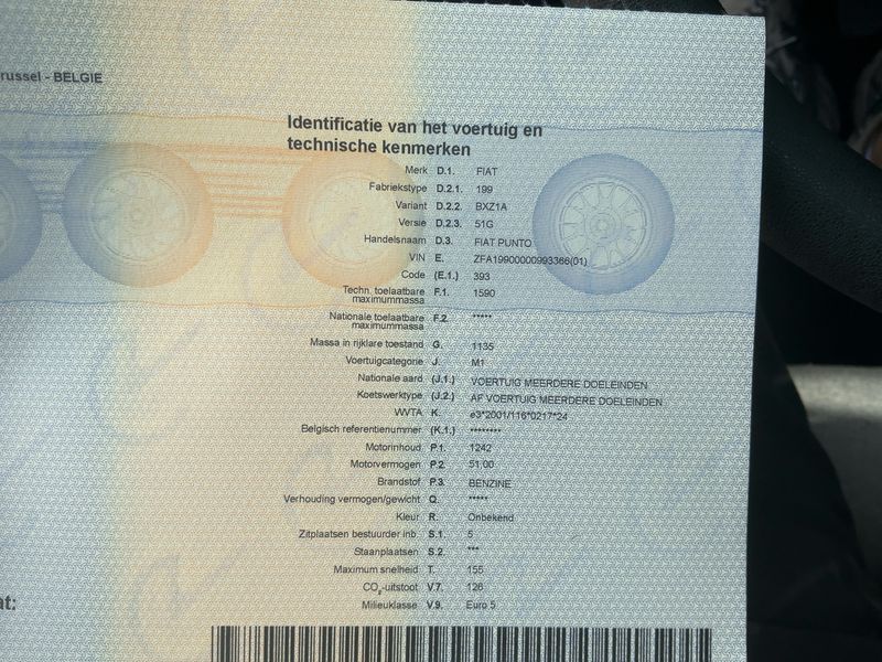 Fiat Punto 1.2 Pop — zdjęcie 15