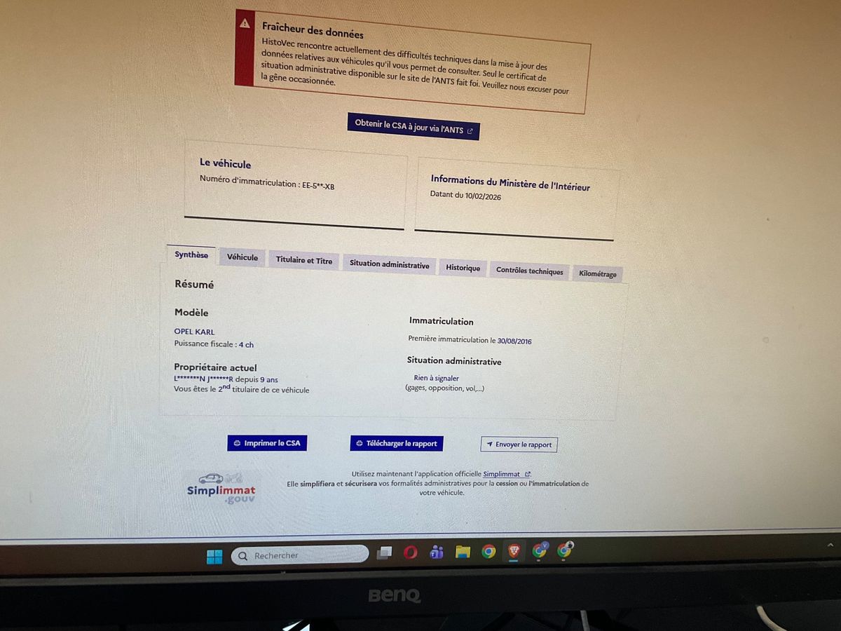 Opel Karl d'occasion