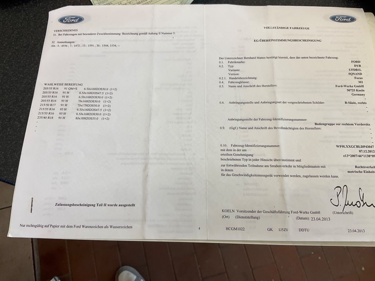 Ford Focus d'occasion