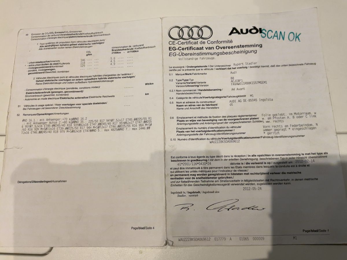 Audi A4 d'occasion