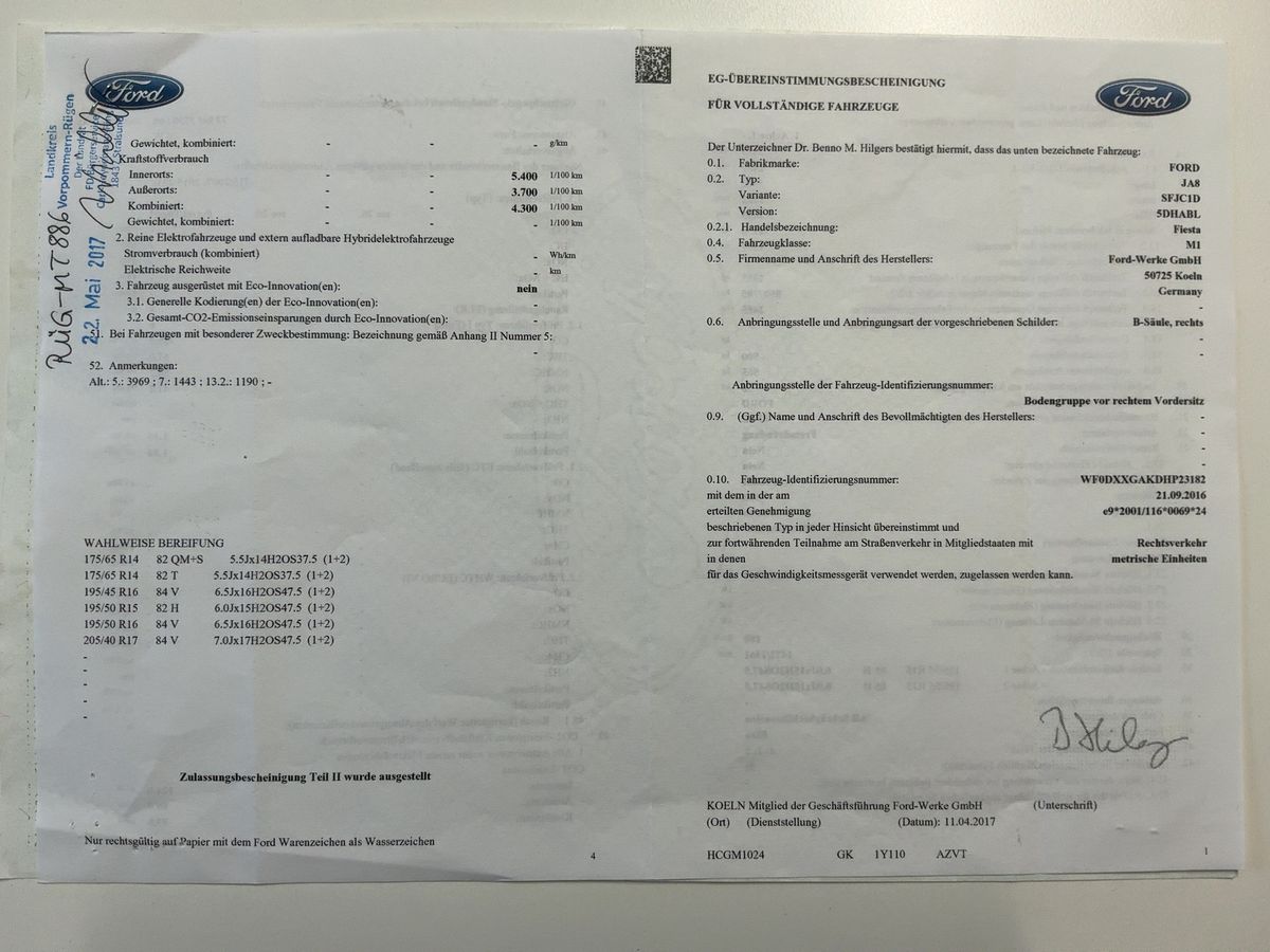 Ford Fiesta d'occasion