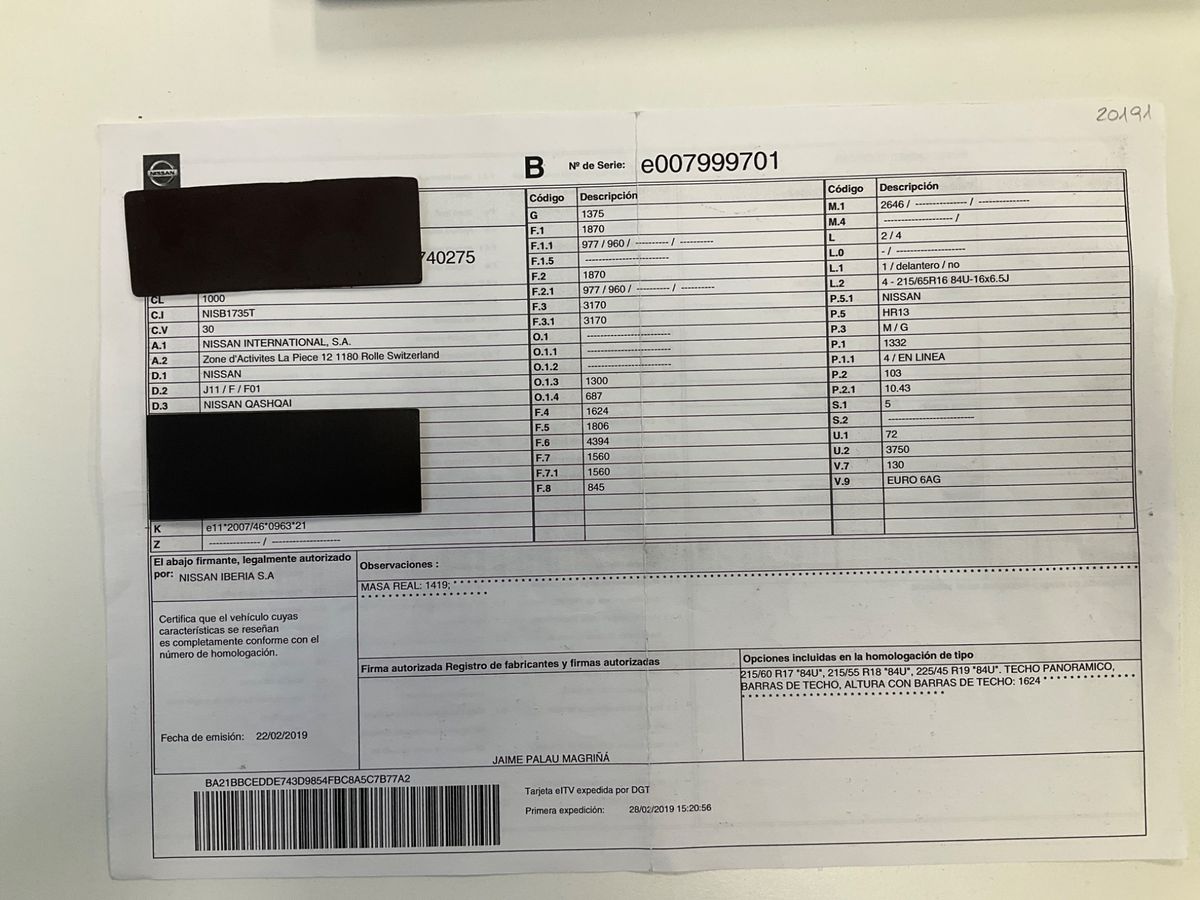 Nissan Qashqai d'occasion