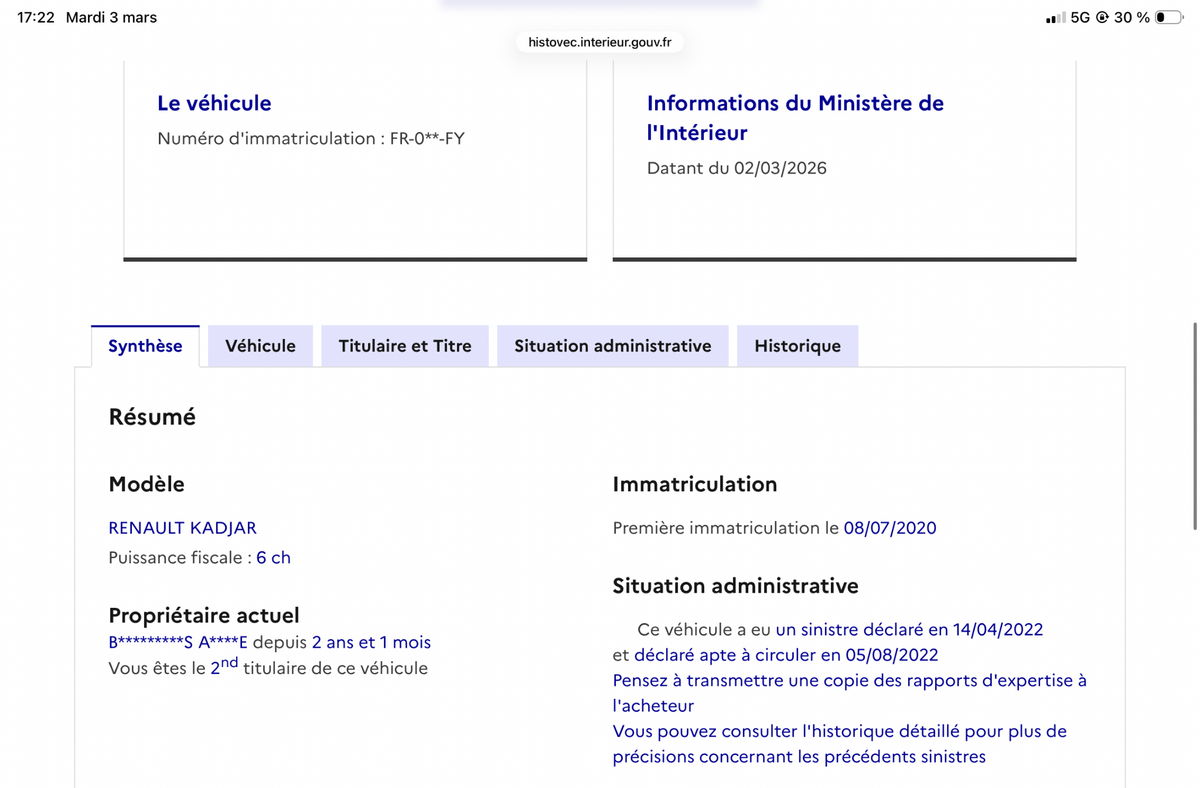 Renault Kadjar d'occasion