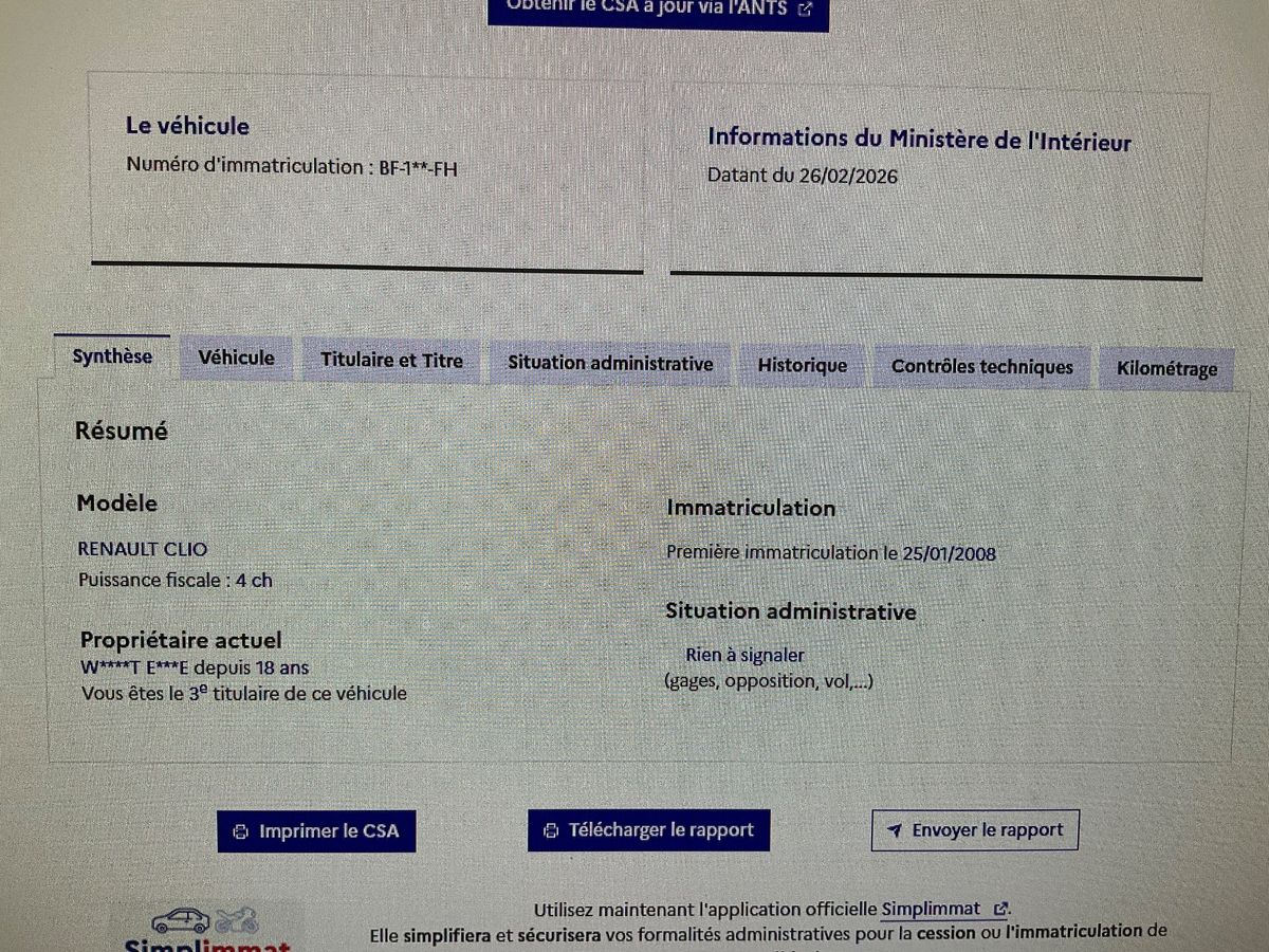 Renault Clio d'occasion