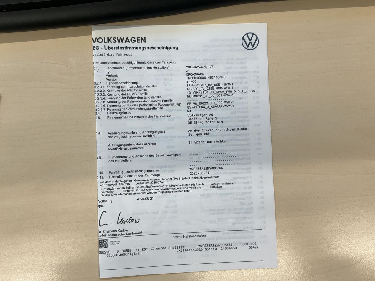 Volkswagen T-Roc d'occasion