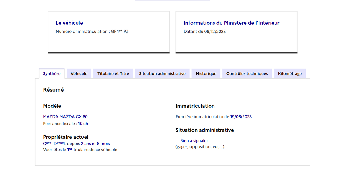 Mazda CX-60 d'occasion