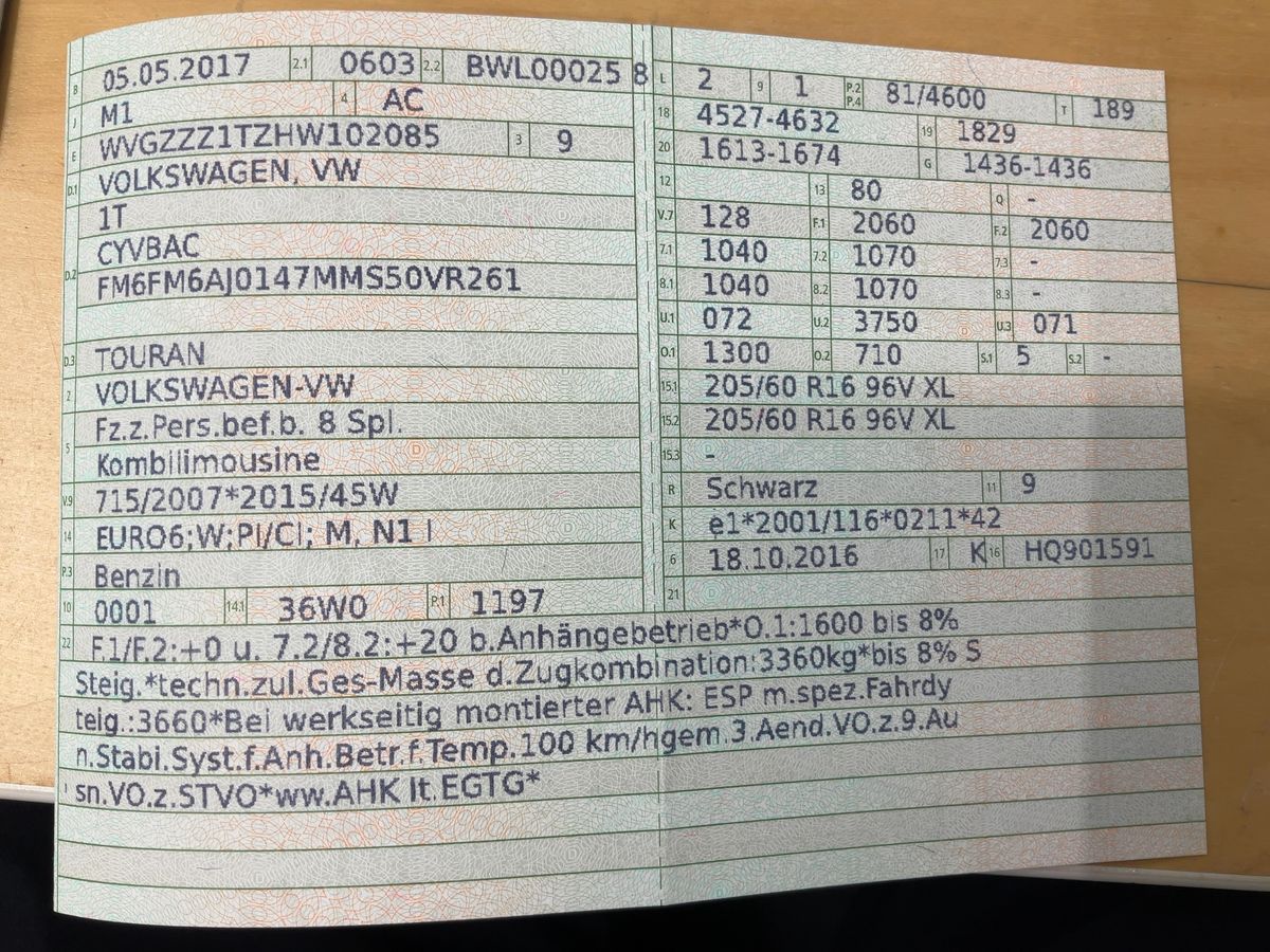 Volkswagen Touran d'occasion