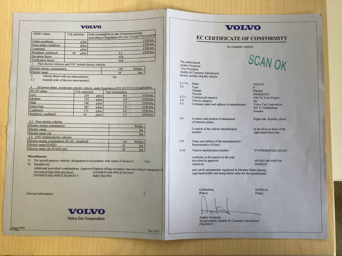 Volvo V90 d'occasion