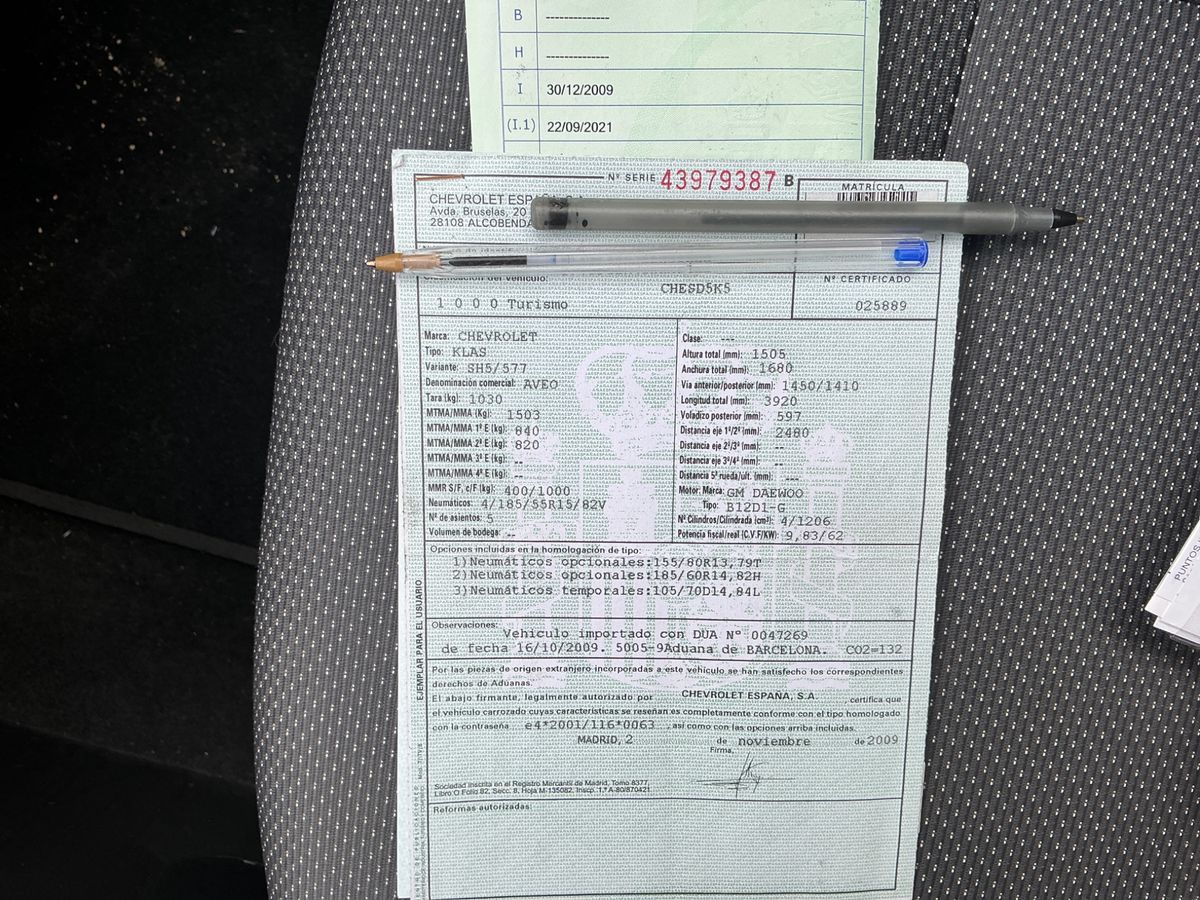 Chevrolet Aveo d'occasion