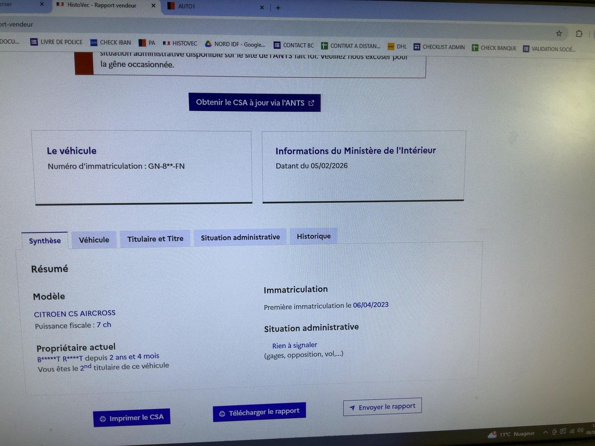 Citroen C5 d'occasion