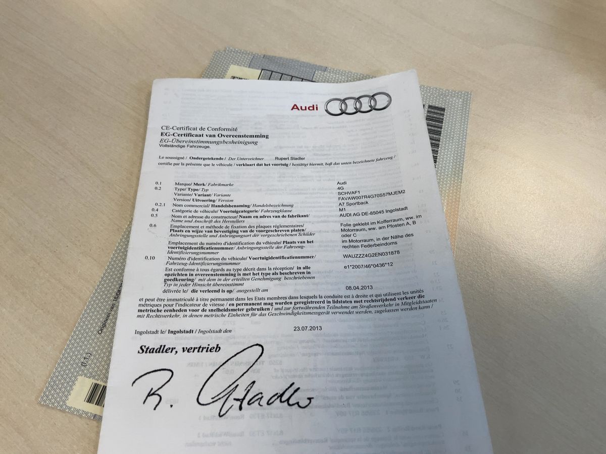 Audi A7 d'occasion