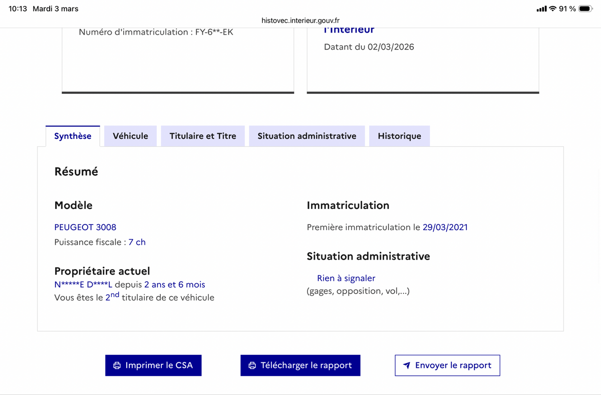 Peugeot 3008 d'occasion