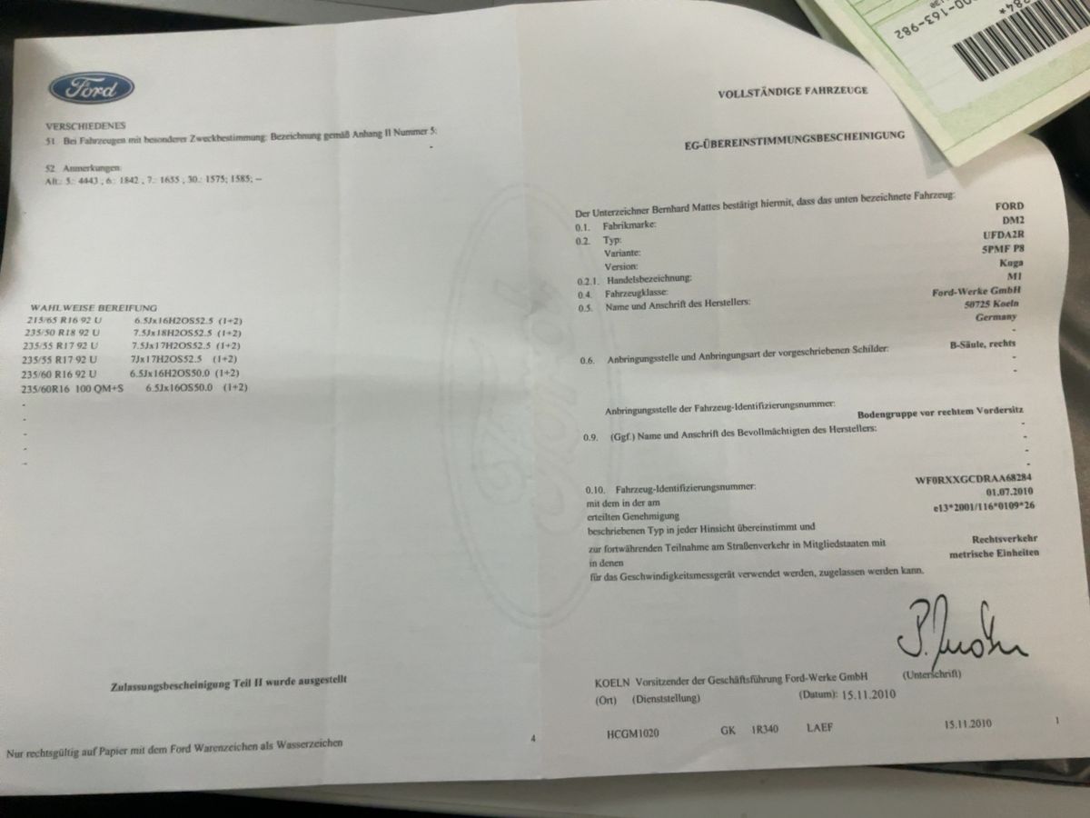 Ford Kuga d'occasion