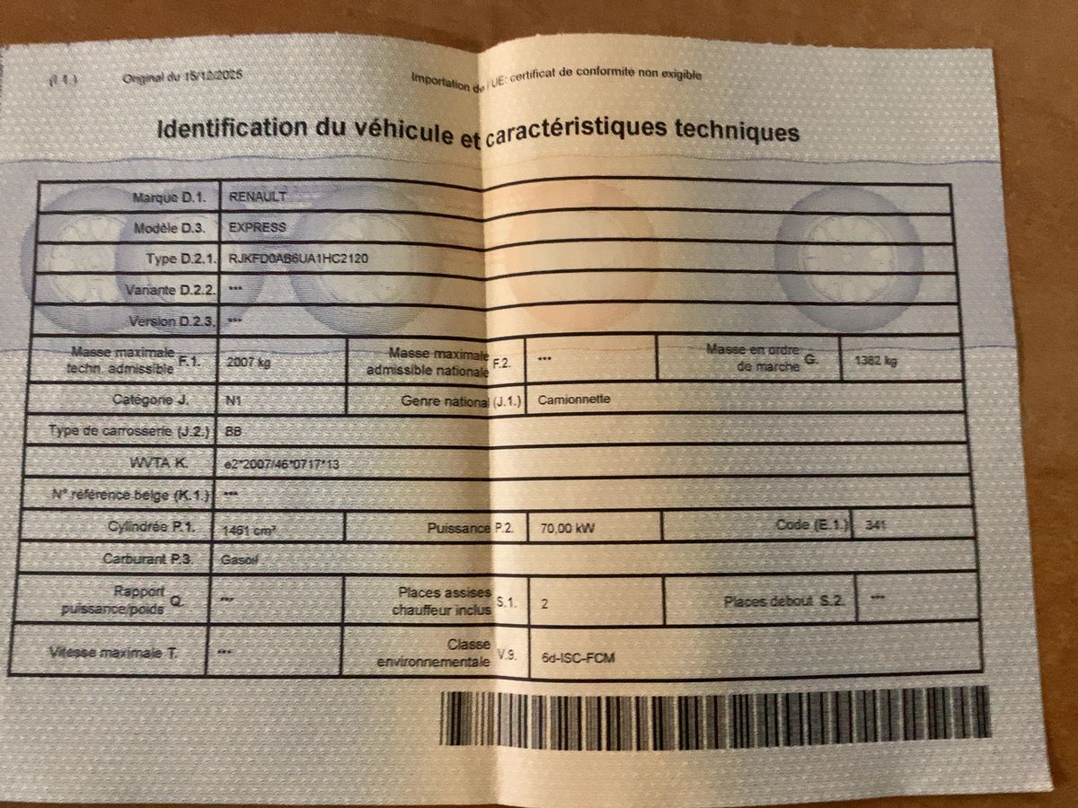 Renault Express d'occasion