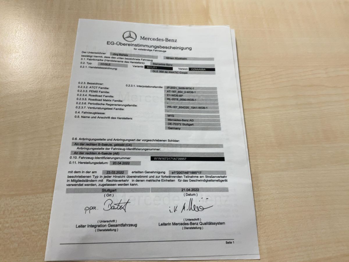 Mercedes-Benz GLE-Klasse d'occasion