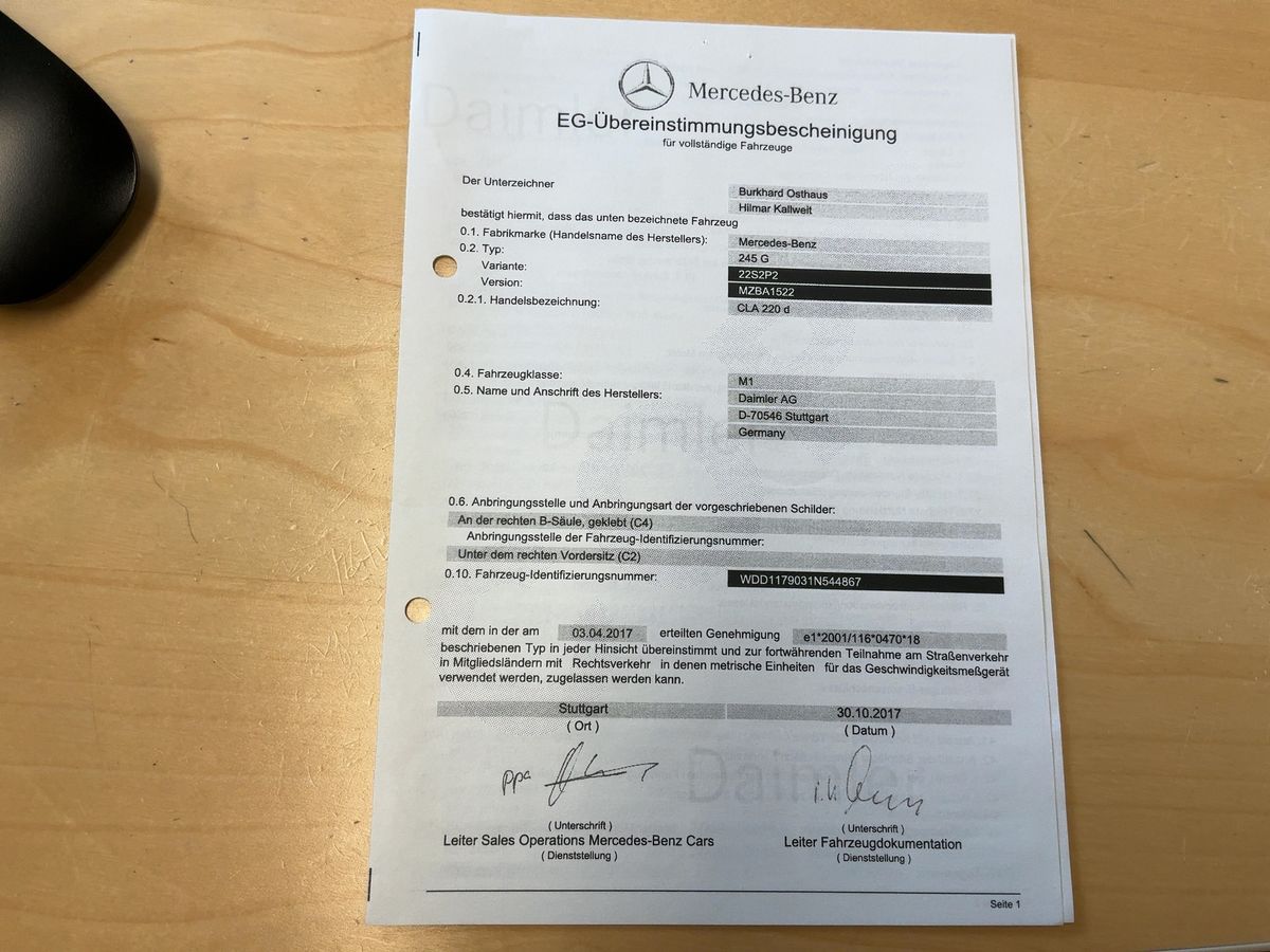 Mercedes-Benz CLA-Klasse d'occasion