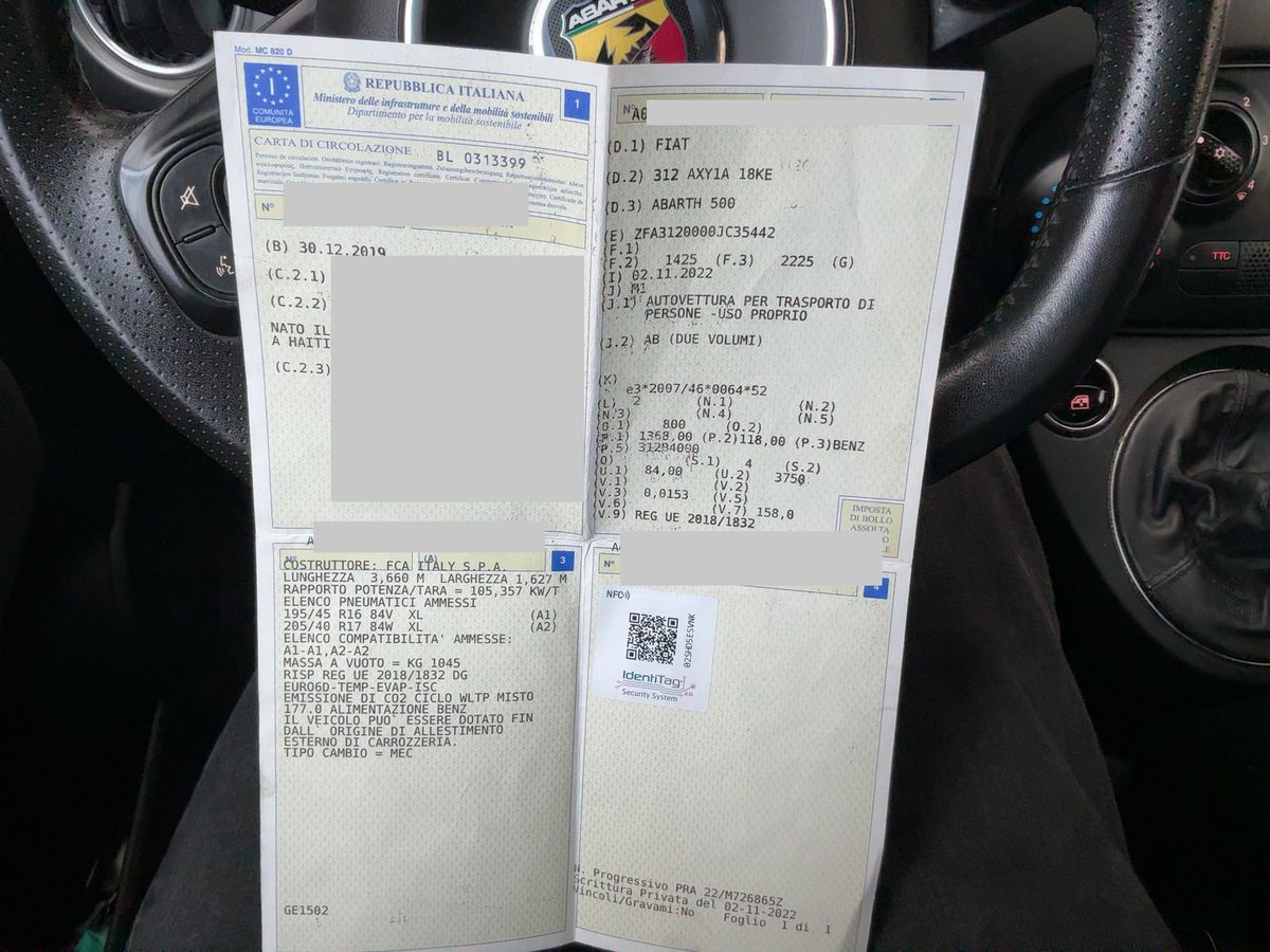 Abarth 595 d'occasion
