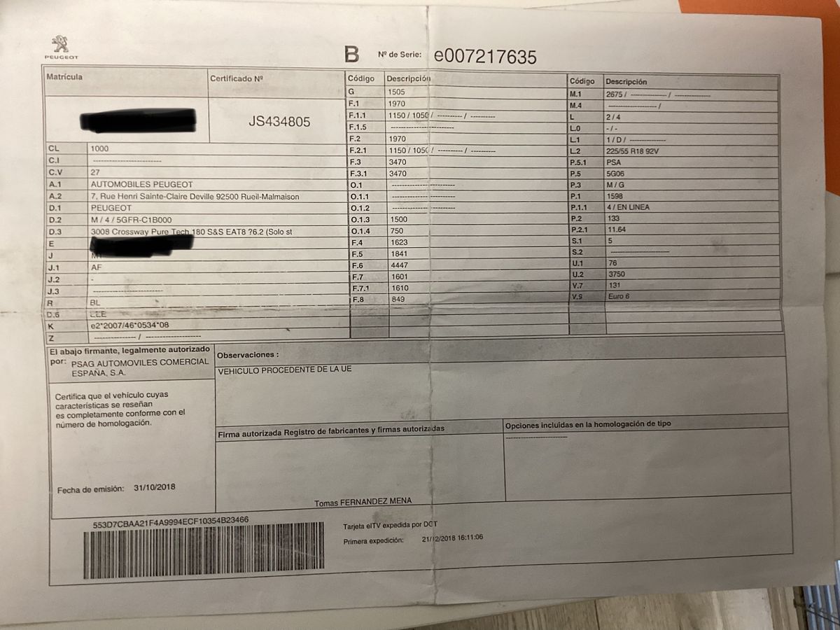 Peugeot 3008 d'occasion