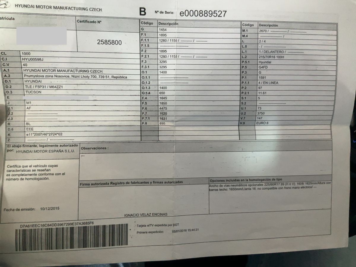 Hyundai Tucson d'occasion