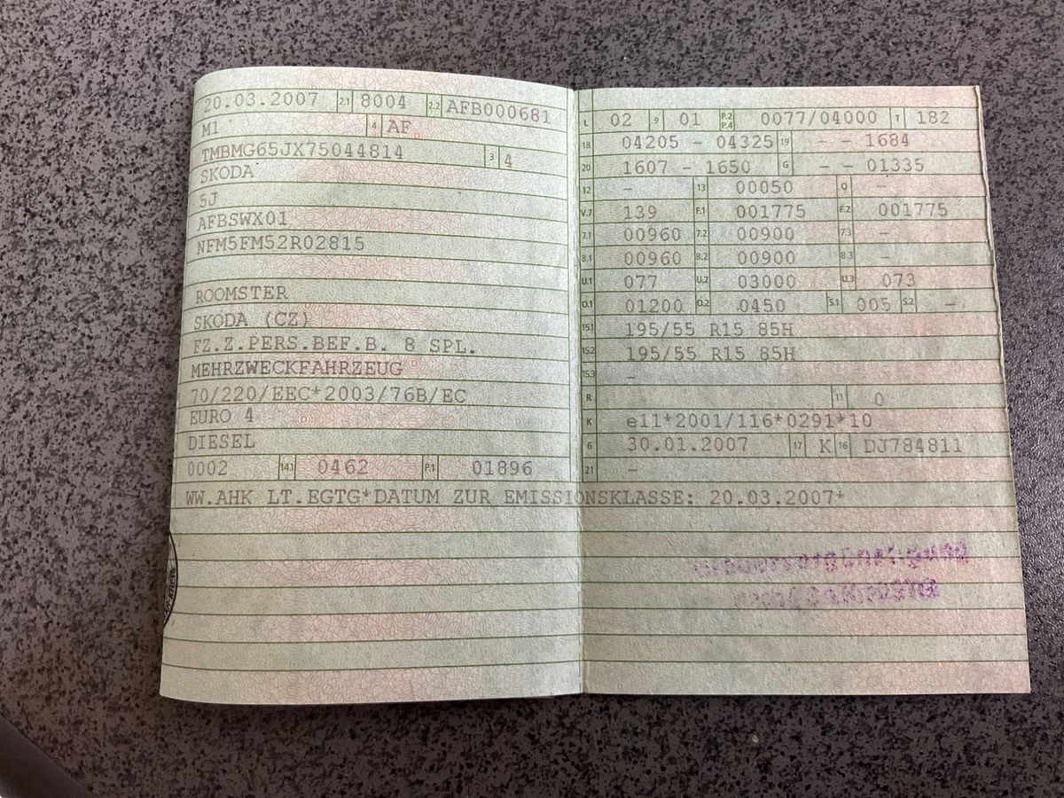 Skoda Roomster d'occasion